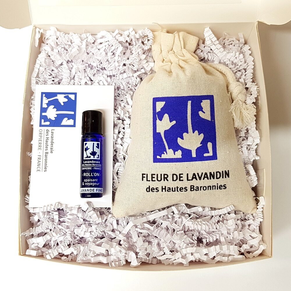 Coffret cadeau lavande orpierre
