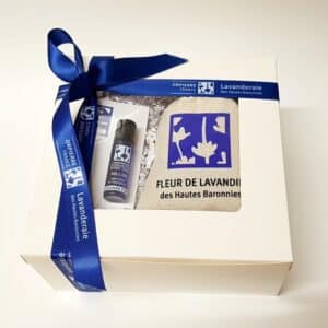Coffret cadeau lavande orpierre