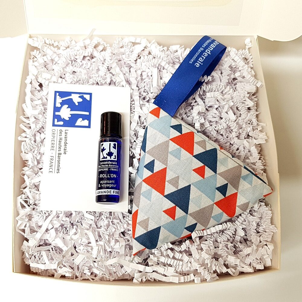 Coffret cadeau lavande orpierre