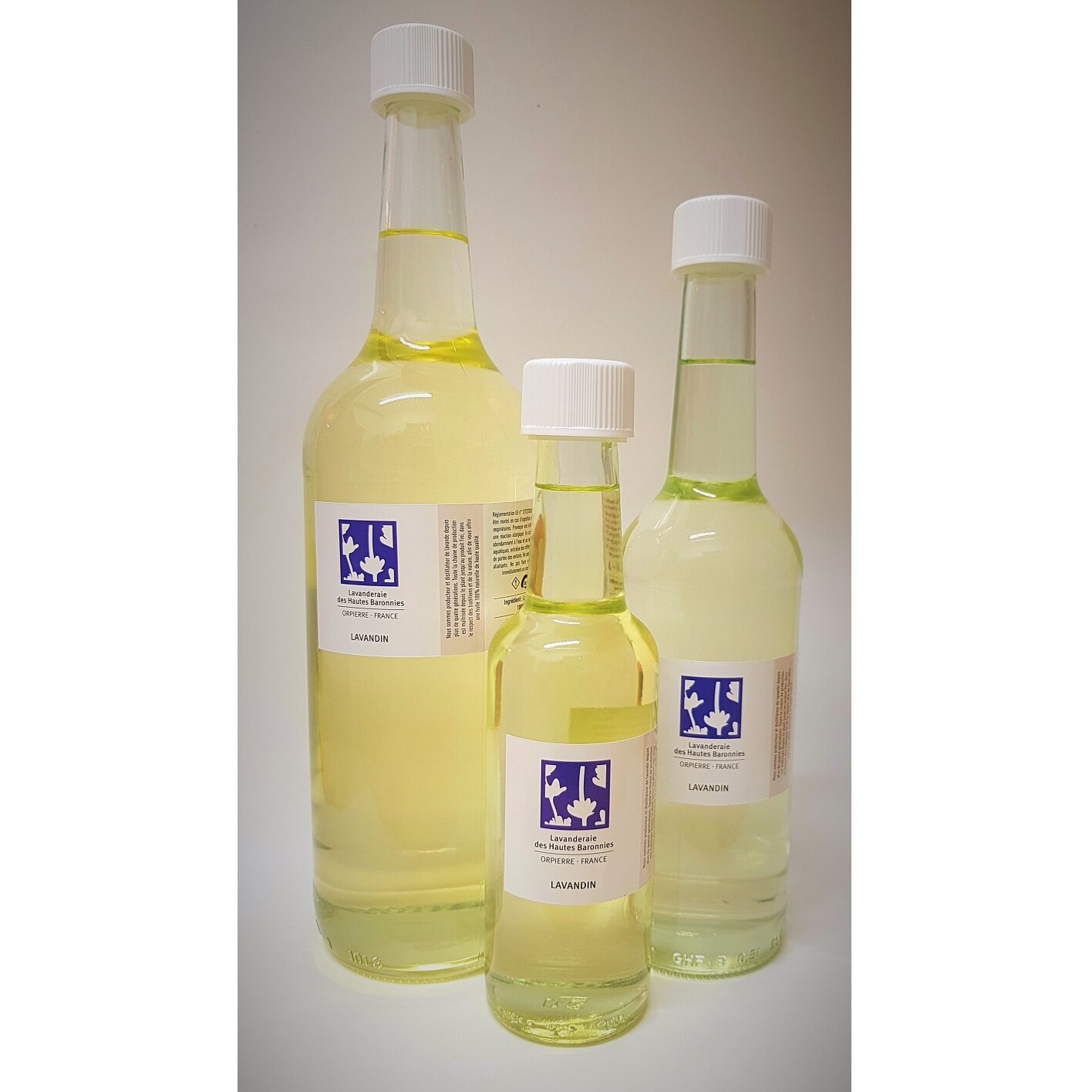 Huile essentielle de Lavandin - Bouteille 250 ml, 500ml ou 1 litre