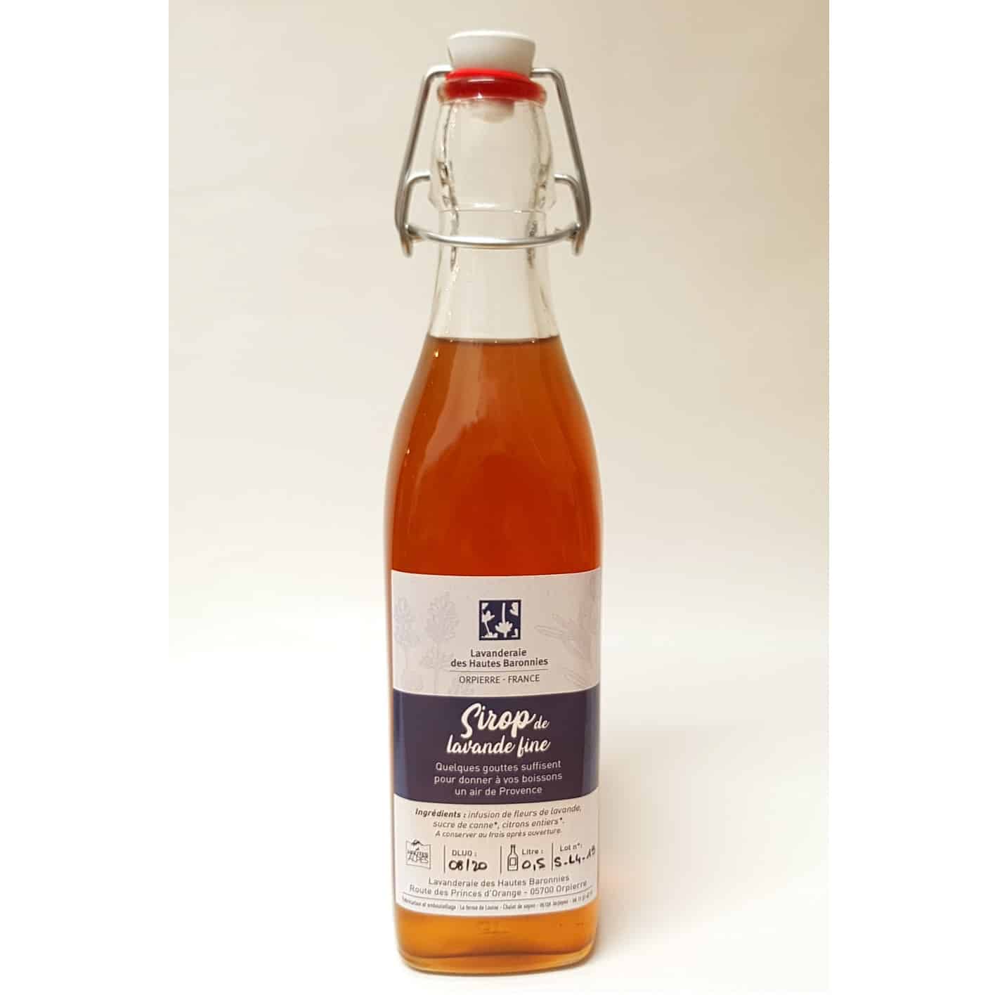 Sirop de lavande fine