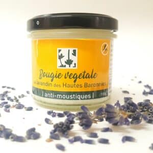 Bougie anti-moustique lavandin & citronnelle